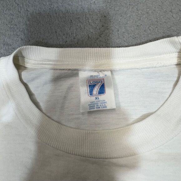 Vintage Dallas Cowboys Shirt Men Extra Large White 1994 Super Bowl Logo 7 XXVIII - Picture 11 of 16